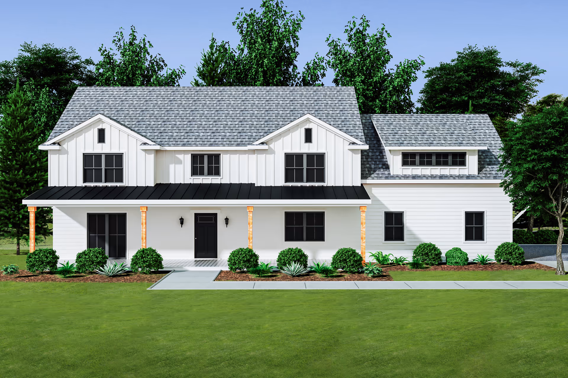 Interior 3D rendering