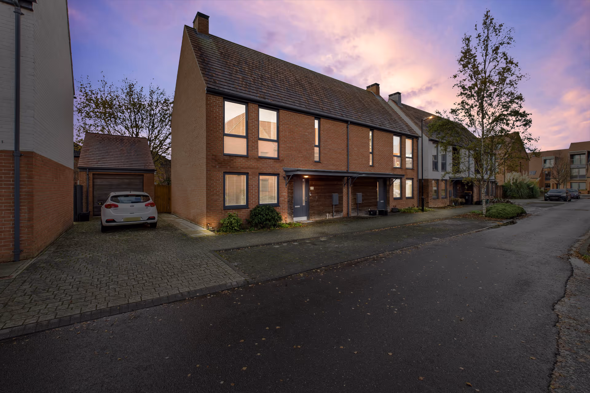 Property exterior transformed