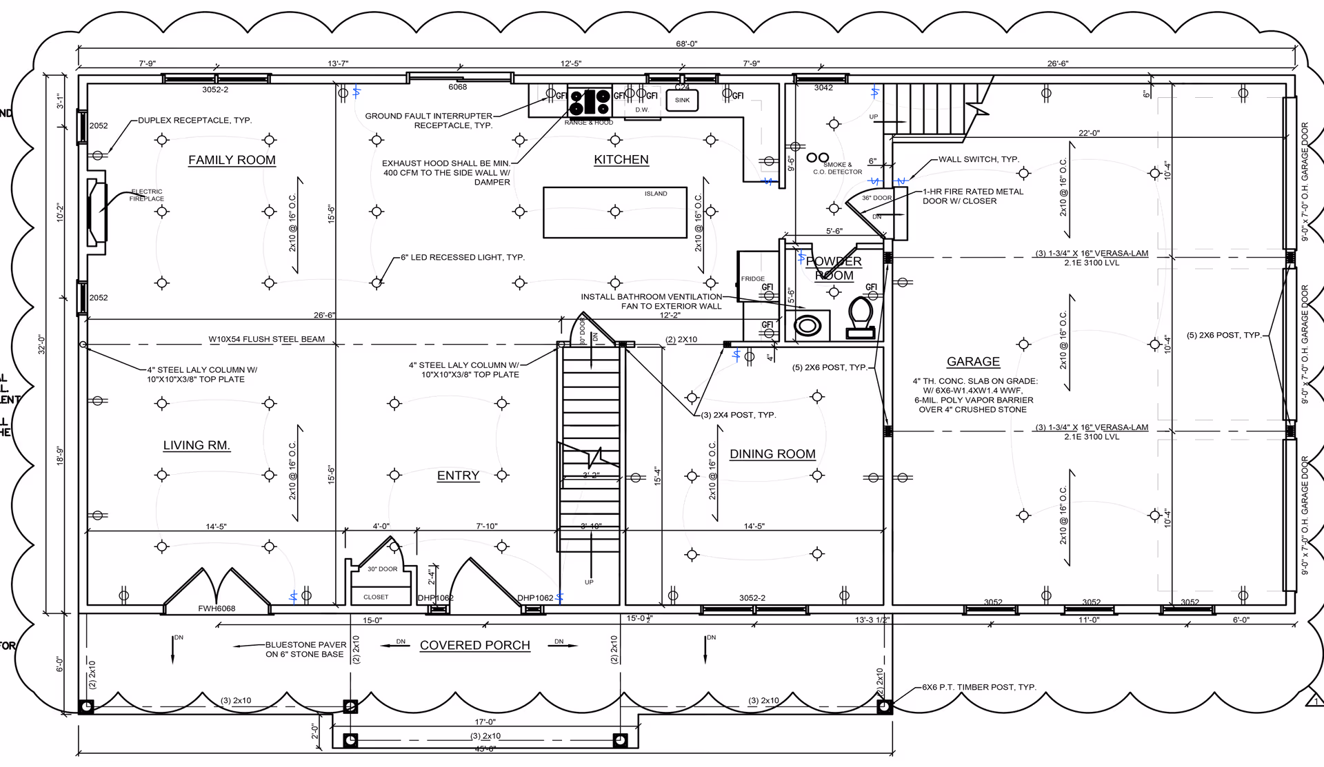 Floor plan combined with site plan for property overview before