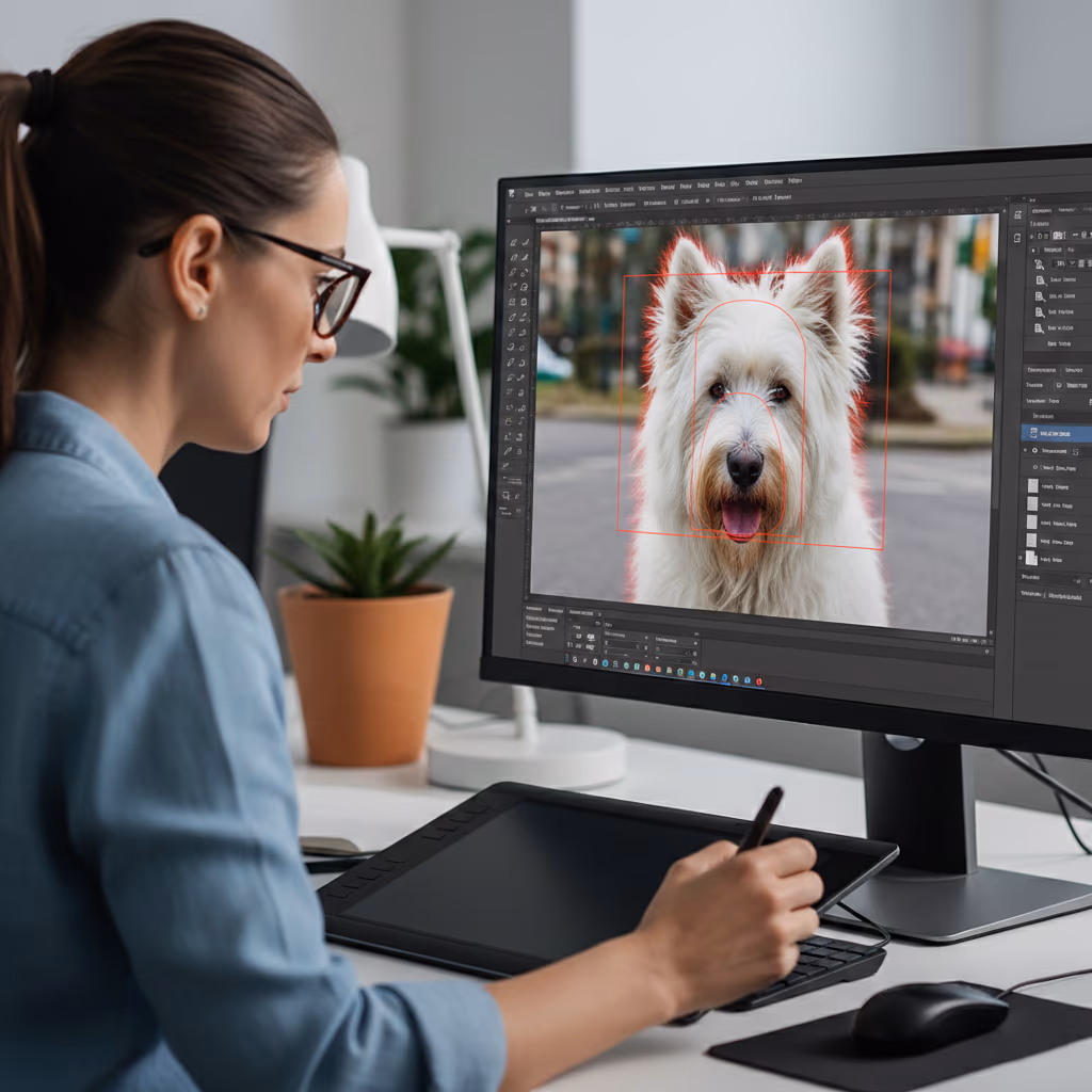 Digital marketing visuals