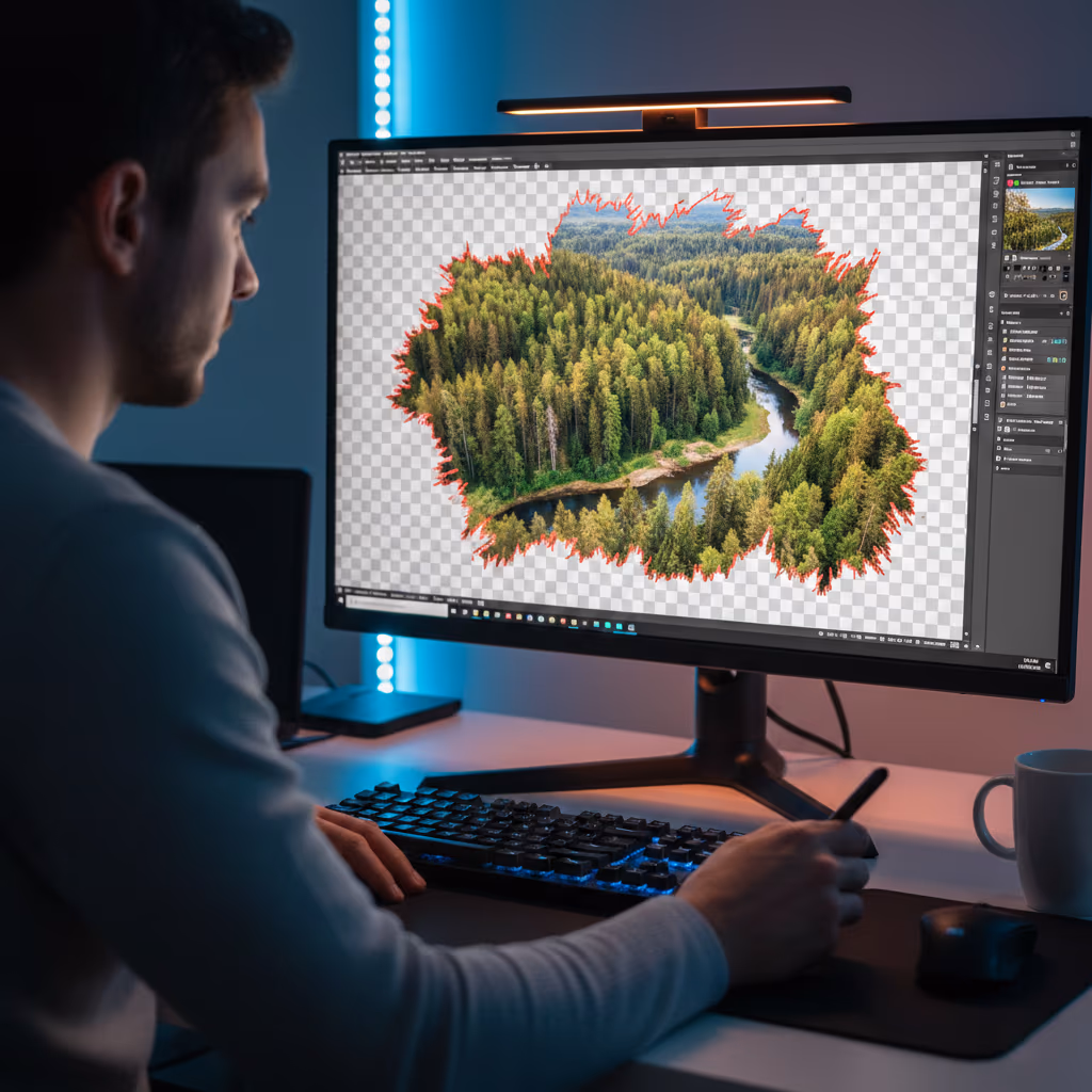 Masking for transparency effects