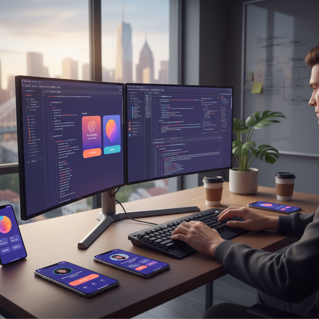High-performance mobile app