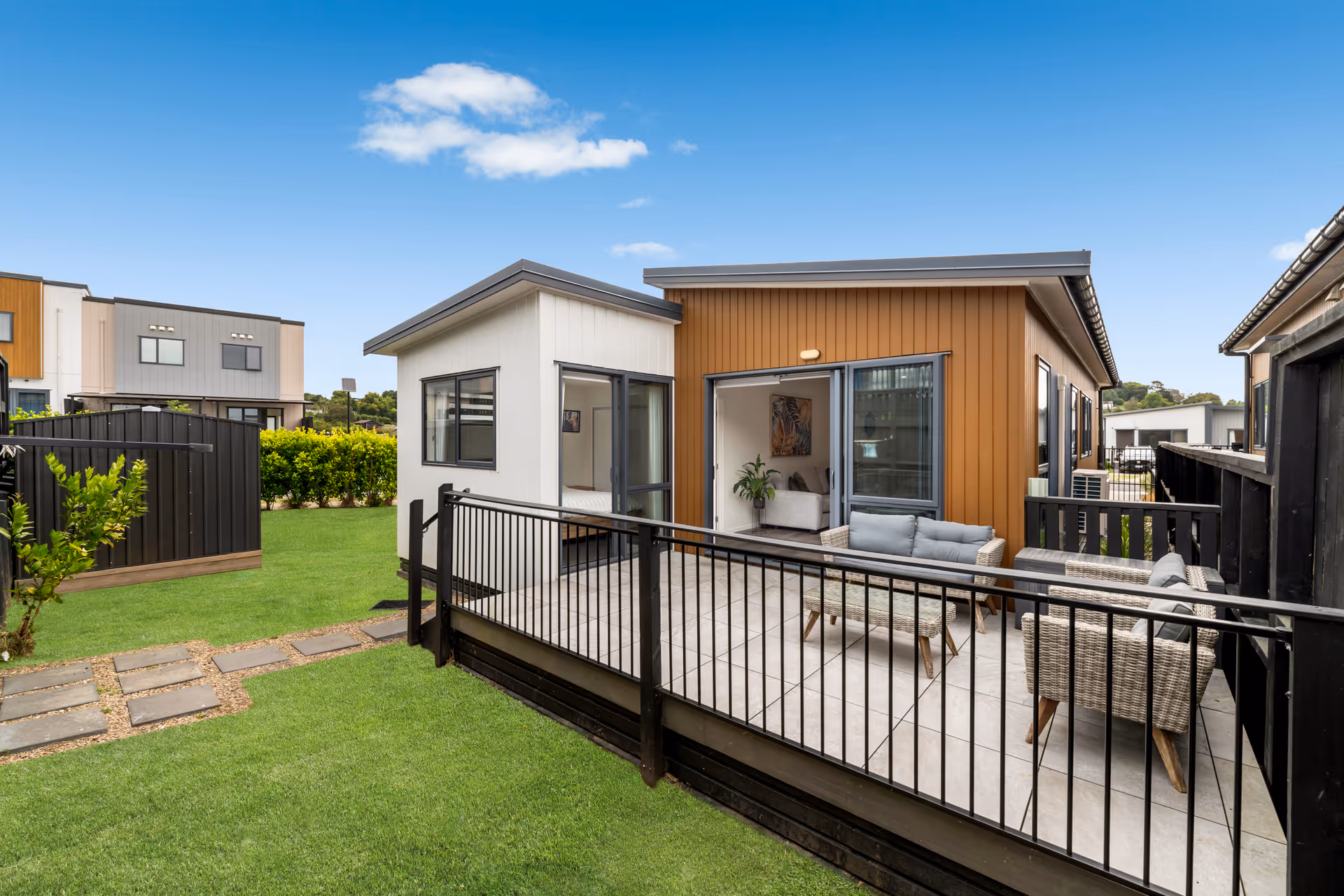 Seamless sky replacement