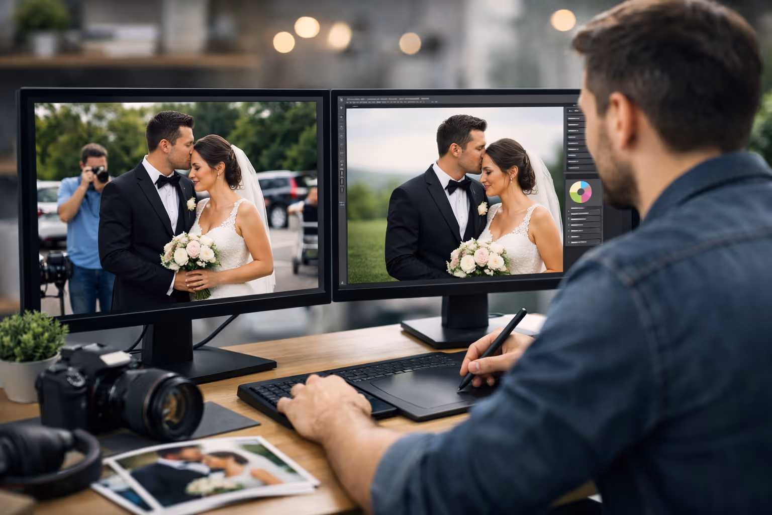 Exposure adjustment for weddings